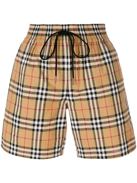 pantalon jean burberry|burberry shorts for women.